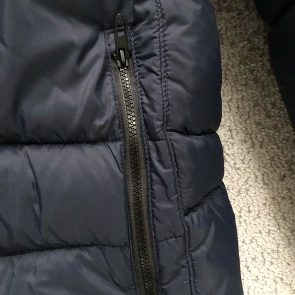 Spyder Men’s Nexus Navy Hooded Puffer Jacket - NWT size XL - Picture 4 of 9
